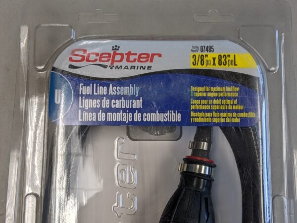 Scepter Fuel Line Assembly Universal 3/8in x 83in - Image 2
