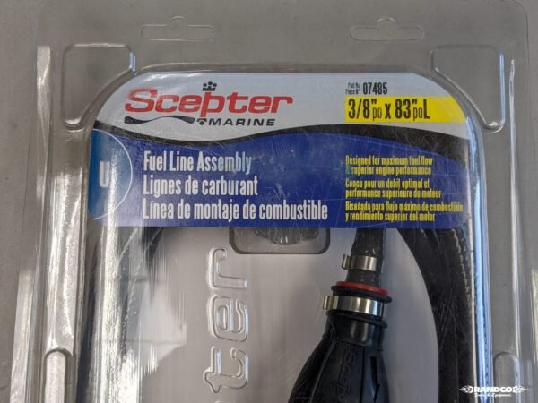 Scepter Fuel Line Assembly Universal 3/8in x 83in - Image 2