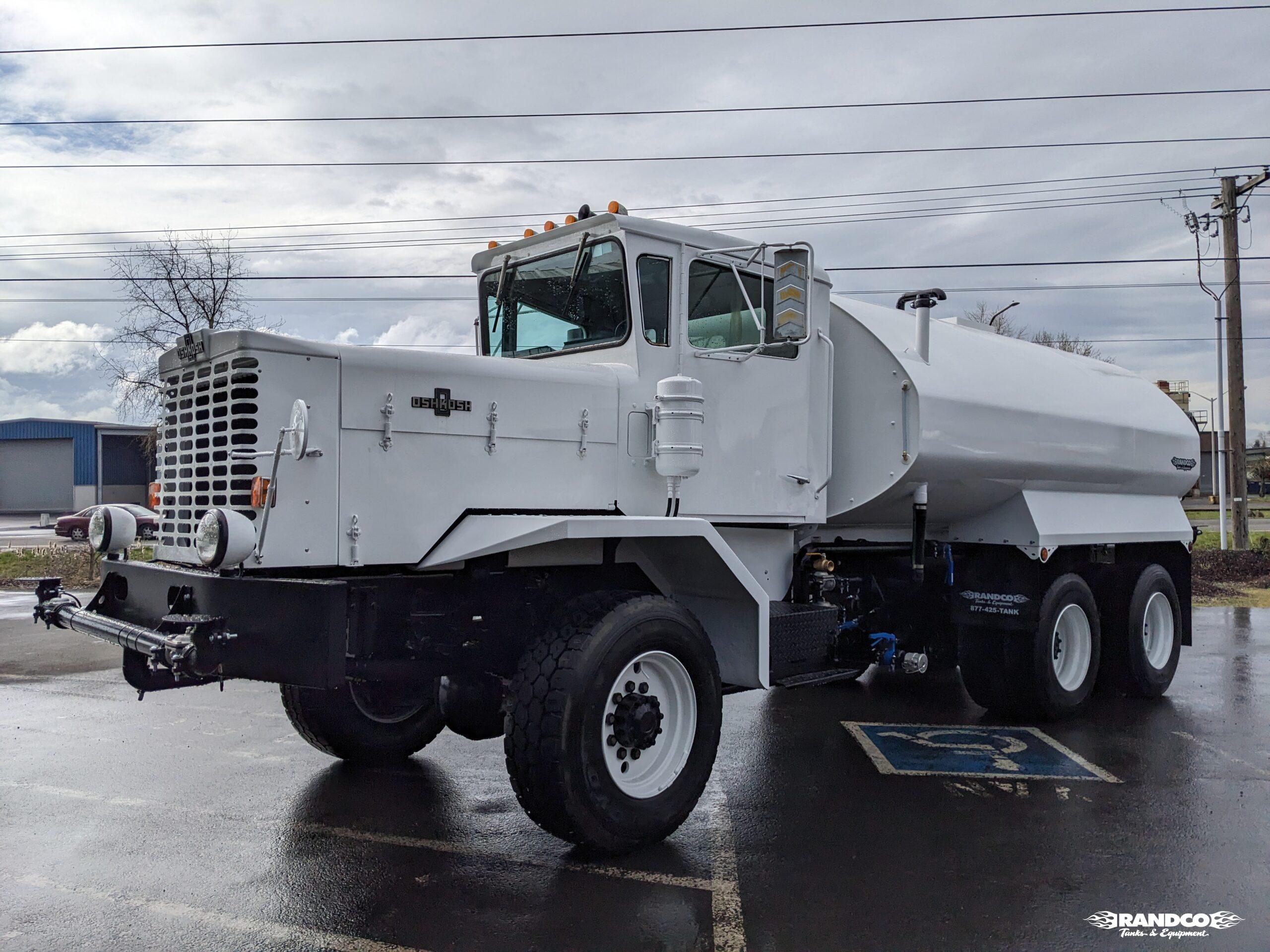 1981 Oshkosh 6x6 Water Truck System - Randco Tanks: Tank Systems ...